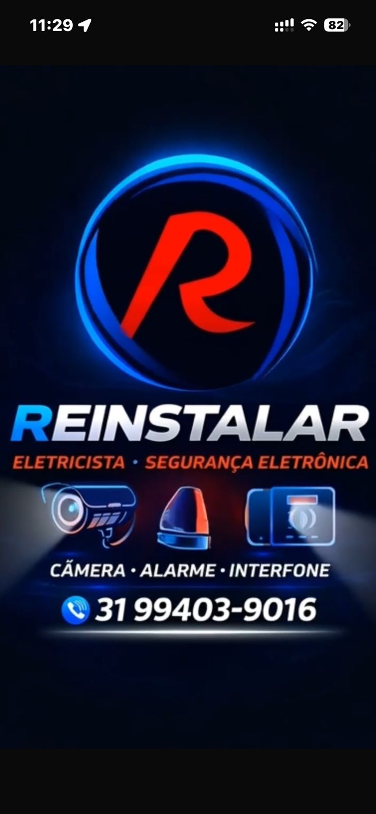 Reinstalar Elétrica Predial e Segurança Eletrônica portfolio 7